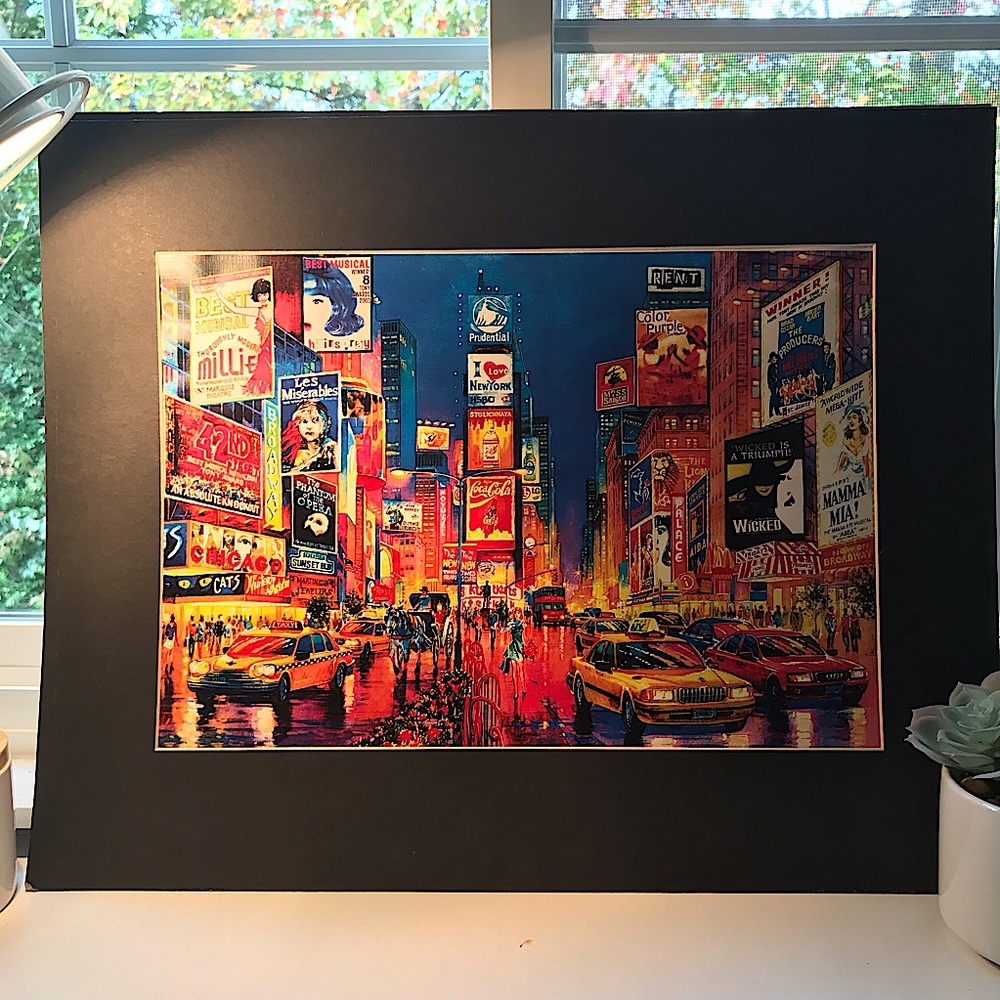 Times Square New York Print